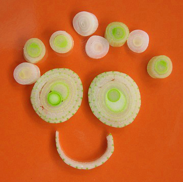 Merci ! Un sourire en oignon